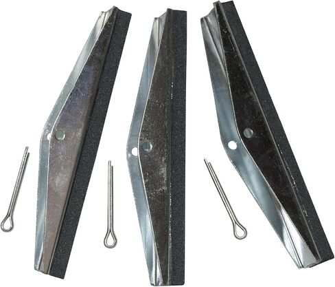 OEMTOOLS 2528F Fine Grit 1-1/8 Inch 3 Piece Replacement Stone Set, Professional Honing Replacement Stones, Honing Stone Tools Multicolor in Kuwait