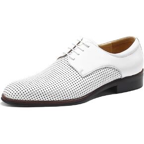 Men's Business Casual Leather Shoes Breathable Cowhide Professional Wedding Formal Office Comfort Non-Slip Sole in Kuwait