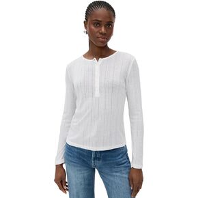 Anine Bing Pia Long Sleeve Tee in Kuwait