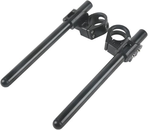 TCT-MOTORPARTS Red 37mm Clip On Handlebars Fit For Kawasaki Ninja 250R 08-12 EX500 1994-2009 in Kuwait