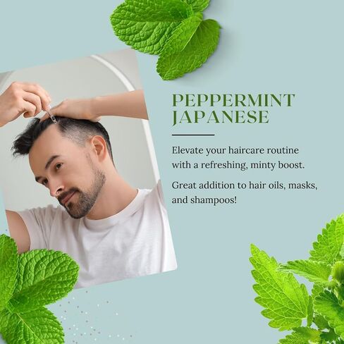 GreenHealth Japanese Peppermint Essential Oil - 128 fl oz (1 Gallon) - 100% Pure & Natural Mentha Arvensis Oil - Bulk Size for Diffusers, Cleaning, Candles, Aromatherapy & DIY Use in Saudi Arabia