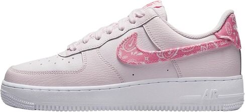 حذاء Nike Air Force 1 '07 للسيدات، أبيض/هايبر رويال/أسود/أبيض، 12 in Saudi Arabia