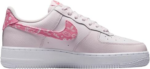حذاء Nike Air Force 1 '07 للسيدات، أبيض/هايبر رويال/أسود/أبيض، 12 in Saudi Arabia