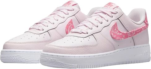 حذاء Nike Air Force 1 '07 للسيدات، أبيض/هايبر رويال/أسود/أبيض، 12 in Saudi Arabia