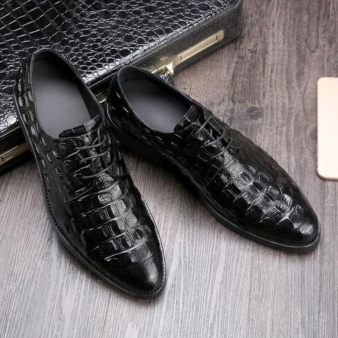 Men's Professional Dress Shoes with Breathable Design and Non-Slip Sole for Business, Office, and Formal Events in Saudi Arabia