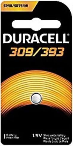 بطارية إلكترونية طبية من دوراسيل PGD D309/393، أكسيد الفضة، مقاس 309/393، 1.5 فولت (عبوة من 6 قطع) in Saudi Arabia