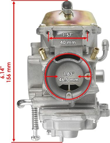 Caltric Carburetor متوافق مع Polaris Magnum 325 2x4 4x4 HDS 1995-1998 2000-2002 in Saudi Arabia