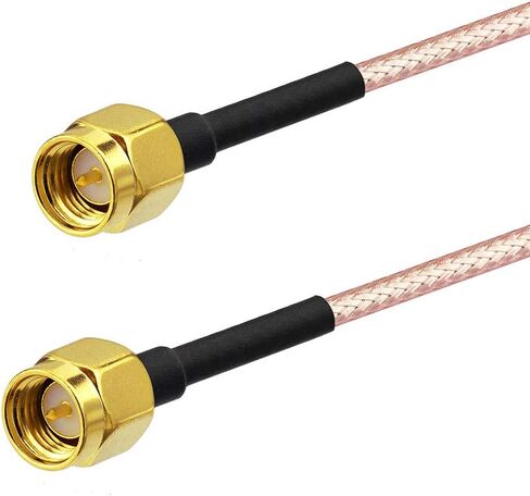 Bingfu SMA Male to SMA Male RG316 Coaxial Jumper Cable 15cm 6 inch (2-Pack) for LNA Low Noise RTL SDR Dongle ADS-B Receiver VNA Vector Network Analyzer Antenna SWR Meter Spectrum Analyzer in Kuwait