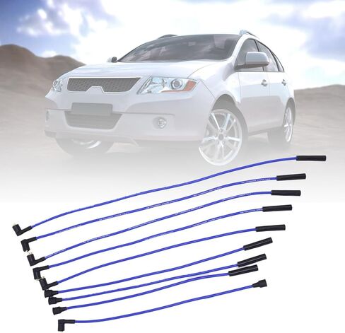 Ignitions Cable Precisions Fit Ignitions Wires Efficient Sparks Plugs Leads Automotive Wiring For 8 Engines in Saudi Arabia