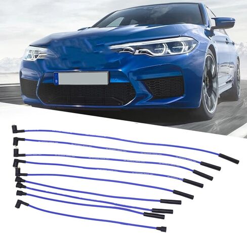 Ignitions Cable Precisions Fit Ignitions Wires Efficient Sparks Plugs Leads Automotive Wiring For 8 Engines in Saudi Arabia