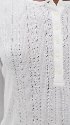 Anine Bing Pia Long Sleeve Tee in Kuwait