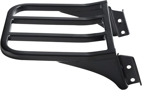 TCT-MT Sissy Bar Backrest Rack Argage Rack Rack Tarier مناسبة لـ Harley Heritage Softail Sportster Dyna 2006-Later FXD FXDB FXDL Black in Saudi Arabia