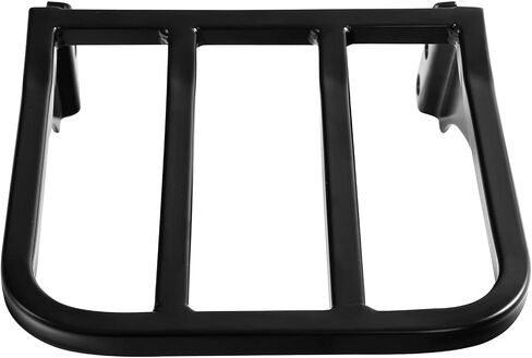 TCT-MT Sissy Bar Backrest Rack Argage Rack Rack Tarier مناسبة لـ Harley Heritage Softail Sportster Dyna 2006-Later FXD FXDB FXDL Black in Saudi Arabia