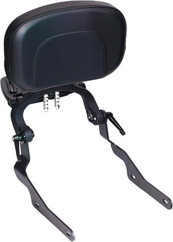 دراجة نارية Sissy Bar & Passenger Sissy Bar Backrest مع حامل حاملة الأمتعة قابلة للتعديل قابلة للتعديل قابلة للدوار للوسادة ل Harley Nightster RH 975 خاصة و RH 975S 2022 2023 2024 in Kuwait