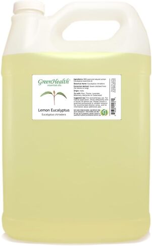 GreenHealth Peppermint Essental Oil (Mentha Piperita) - 100 ٪ Pure & Uncut - 1 Gallon in Kuwait