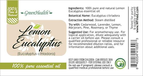 GreenHealth Peppermint Essental Oil (Mentha Piperita) - 100 ٪ Pure & Uncut - 1 Gallon in Kuwait