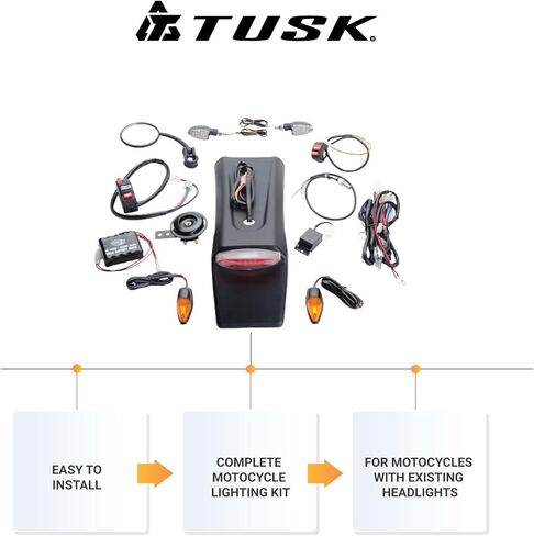 Tusk Motorcycle Enduro Lighting Kit لـ Suzuki DR-Z 400E 2000-2007 in Kuwait