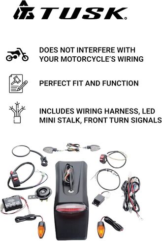 Tusk Motorcycle Enduro Lighting Kit لـ Suzuki DR-Z 400E 2000-2007 in Kuwait