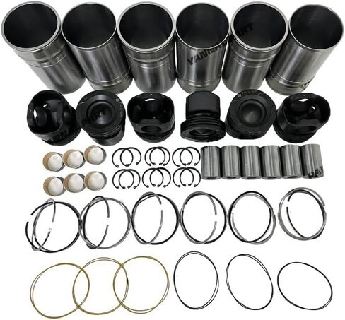 Cylinder Liner Kit Suitable for Cummins QSG12 Engine Part in Saudi Arabia