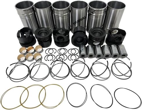 Cylinder Liner Kit Suitable for Cummins QSG12 Engine Part in Saudi Arabia