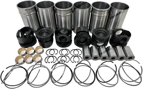 Cylinder Liner Kit Suitable for Cummins QSG12 Engine Part in Saudi Arabia