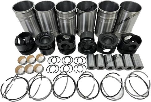 Cylinder Liner Kit Suitable for Cummins QSG12 Engine Part in Saudi Arabia