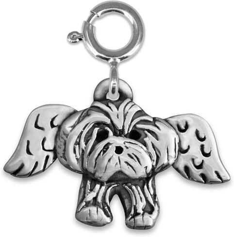 Havanese Gifts for Women - Sterling Silver Havanese Charm for Charm Bracelet - Handcrafted in the USA in Saudi Arabia