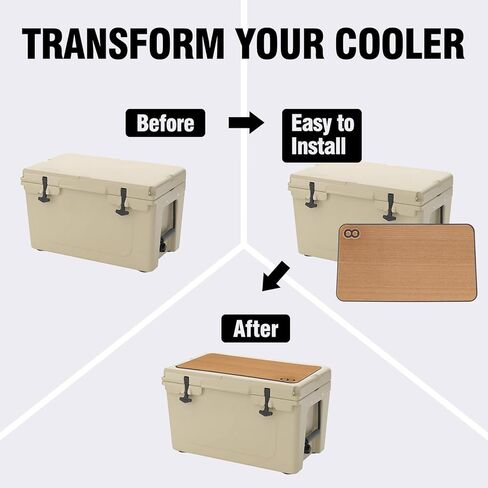 وسادة تبريد حصيرة EVA لـ YETI Tundra 45، تطبيق التقشير واللصق، ملحقات مريحة غير قابلة للانزلاق (رمادي) in Kuwait