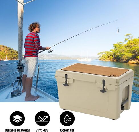 وسادة تبريد حصيرة EVA لـ YETI Tundra 45، تطبيق التقشير واللصق، ملحقات مريحة غير قابلة للانزلاق (رمادي) in Kuwait