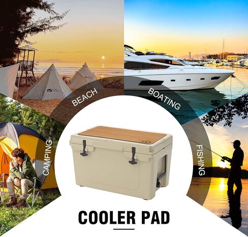 وسادة تبريد حصيرة EVA لـ YETI Tundra 45، تطبيق التقشير واللصق، ملحقات مريحة غير قابلة للانزلاق (رمادي) in Kuwait