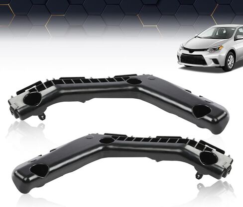مجموعة دعامات المصد الأمامي PIT66 مكونة من 2 متوافقة مع Toyota Corolla 2009-2010 الجانب الأمامي الأيسر والأيمن TO1043110 TO1042110 in Kuwait