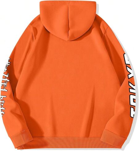 GORGLITTER Men's Vintage Car Graphic Hoodies Long Sleeve Drawstring Oversized Pullover Tops in Saudi Arabia