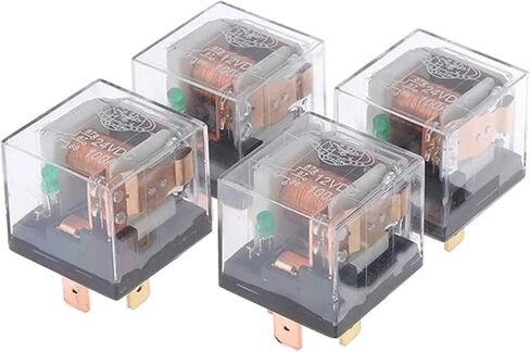 ترحيل السيارات المقاوم للماء 12V/24V 100A 4PIN/5PIN SPDT CONTROL CAR RELAYS (24V 4PIN) in Kuwait