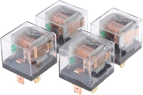 Waterproof Automotive Relay 12v/24v 100a 4pin/5pin spdt Control car relays(12V 4Pin) in Saudi Arabia