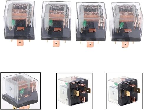 ترحيل السيارات المقاوم للماء 12V/24V 100A 4PIN/5PIN SPDT CONTROL CAR RELAYS (24V 4PIN) in Kuwait