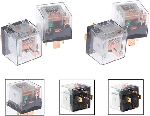 Waterproof Automotive Relay 12v/24v 100a 4pin/5pin spdt Control car relays(12V 4Pin) in Saudi Arabia