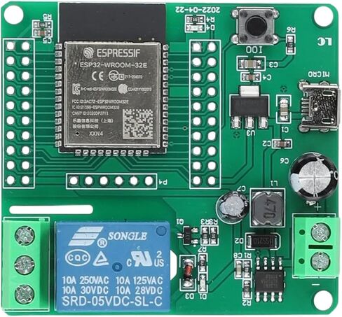 DC5 إلى 60V1S | الولايات المتحدة | ESP32 WF Bluetuth-COMPATIBLE BLE RELAY MODULE DC 5-30/60V وحدة تزويد الطاقة 1/2/8 لوحة تطوير قناة ESP32-WORDER NEW 2026 عالية للموثوقة الإلكترونية in Kuwait