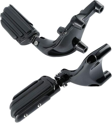 وسادة المقعد أوتاد دراجة نارية Slmoto Pillion Pillion Pillion Pading + Pootpegs Potpegs Mounting Bracket Fit for Harley Sportster Iron XL 883 1200 in Saudi Arabia