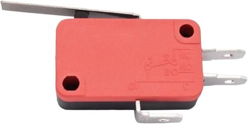 5/10pcs Micro on Off Momentary Switch Travel Limit Switch 1NO1NC Roller Lever V-15 V-151 V-152 V-153 V-154 V-155(V-151-1C25,5pcs) in Saudi Arabia