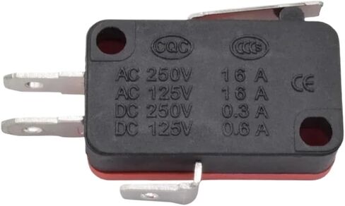 5/10pcs Micro on Off Momentary Switch Travel Limit Switch 1NO1NC Roller Lever V-15 V-151 V-152 V-153 V-154 V-155(V-151-1C25,5pcs) in Saudi Arabia
