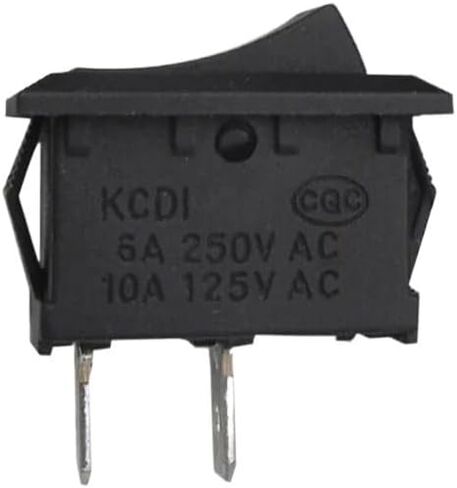 5/20/100pcs KCD1 15 * 21mm 2 دبوس مفتاح القارب 10 * 15 مم SNAP-in SPST على مفتاح موضع الروك (KCD1 15x20mm ، 20pcs) in Kuwait