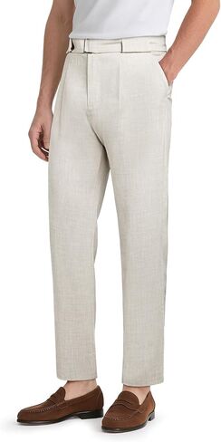 Gingtto Linen Pants Men مباشرة تناسب خفيفة الوزن صيف الشاطئ السراويل عارضة الرجال in Saudi Arabia