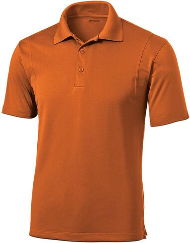 DRI-Equip Mens الرطوبة الفلوس Micropique Golf Polos في العادية والكبيرة والطول in Kuwait