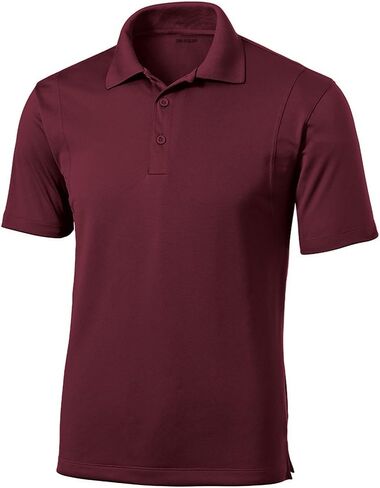DRI-Equip Mens الرطوبة الفلوس Micropique Golf Polos في العادية والكبيرة والطول in Kuwait
