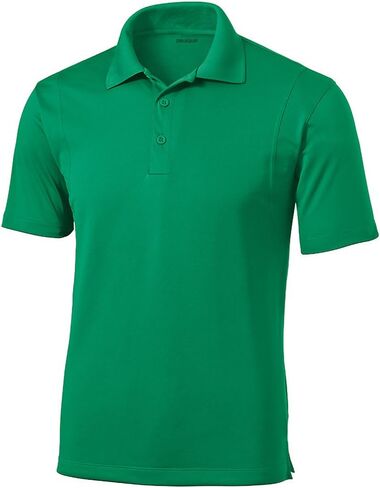 DRI-Equip Mens الرطوبة الفلوس Micropique Golf Polos في العادية والكبيرة والطول in Kuwait