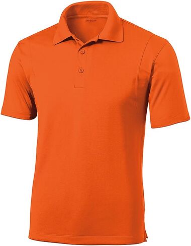 DRI-Equip Mens الرطوبة الفلوس Micropique Golf Polos في العادية والكبيرة والطول in Kuwait