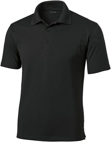 DRI-Equip Mens الرطوبة الفلوس Micropique Golf Polos في العادية والكبيرة والطول in Saudi Arabia