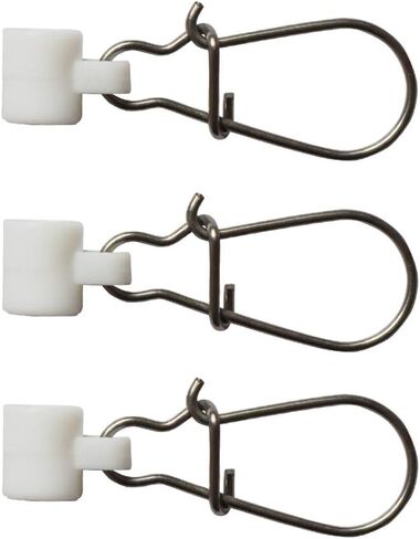 Sinker Slide with Hooked Snap Fishing Line Connector 30-60pcs Fishing Accessories in Saudi Arabia