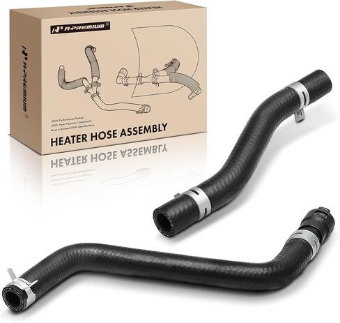 A-Premium Inlet HVAC HOSE HOSE LINE ASSEMBLY مع المشابك المتوافقة مع FORD F-250 F-350 F-450 F-550 Super Duty ، 2005 2006 ، 6.0L in Saudi Arabia