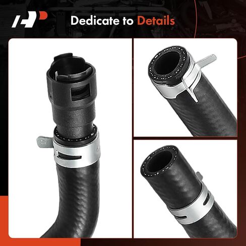 A-Premium Inlet HVAC HOSE HOSE LINE ASSEMBLY مع المشابك المتوافقة مع FORD F-250 F-350 F-450 F-550 Super Duty ، 2005 2006 ، 6.0L in Saudi Arabia